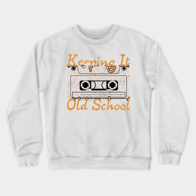 Keeping It Old School Crewneck Sweatshirt by CoreDJ Sherman